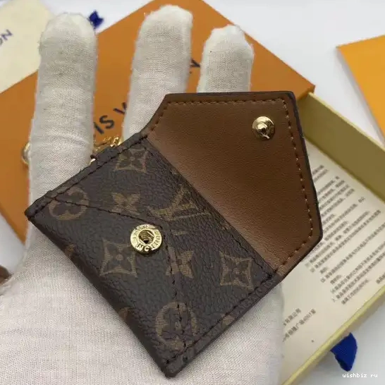 WIS KEY POUCH LOUIS CHARM VUITTON HOLDER AND KIRIGAMI BAG 0523